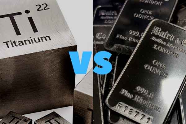 perbedaan rhodium dan titanium