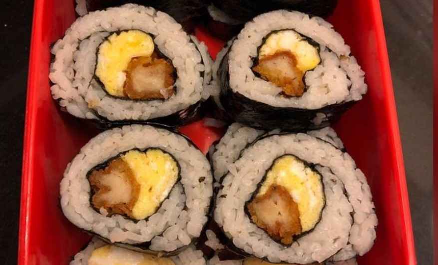 sushi nugget telur