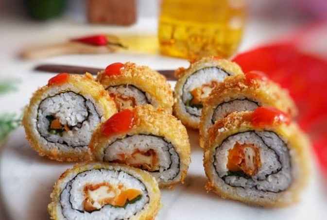 sushi roll goreng