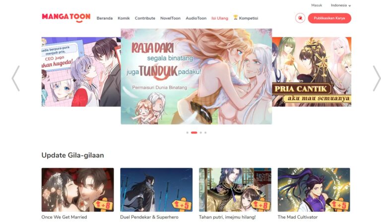 5 Situs Baca Manhwa Online Bahasa Indonesia Gratis Konten Seru